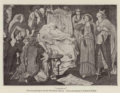 Cordélia - Ford Madox Brown